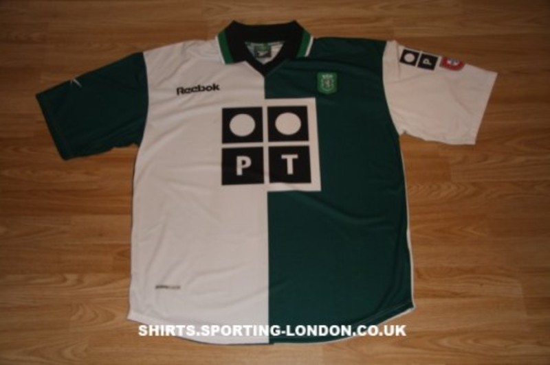 Tercera equipación de Sporting de Portugal 00-01