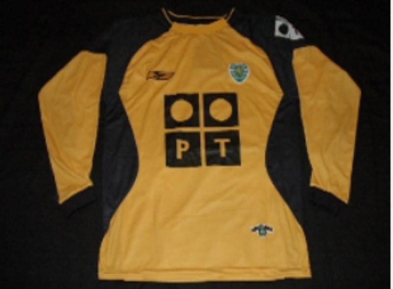 Equipación de portero de Sporting de Portugal 03-04