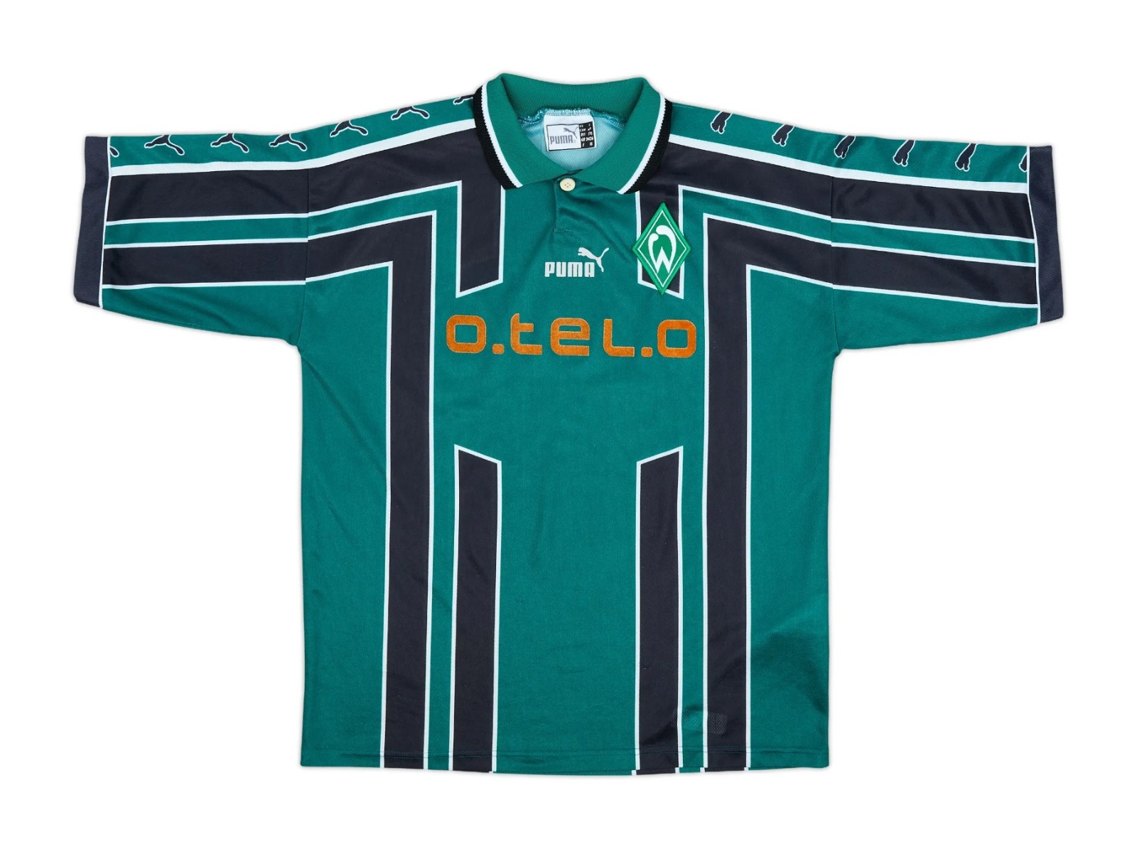 Primera equipación de Werder Bremen 99-00
