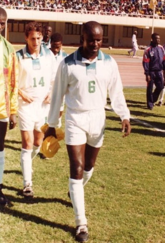 Segunda equipación de Senegal 1997