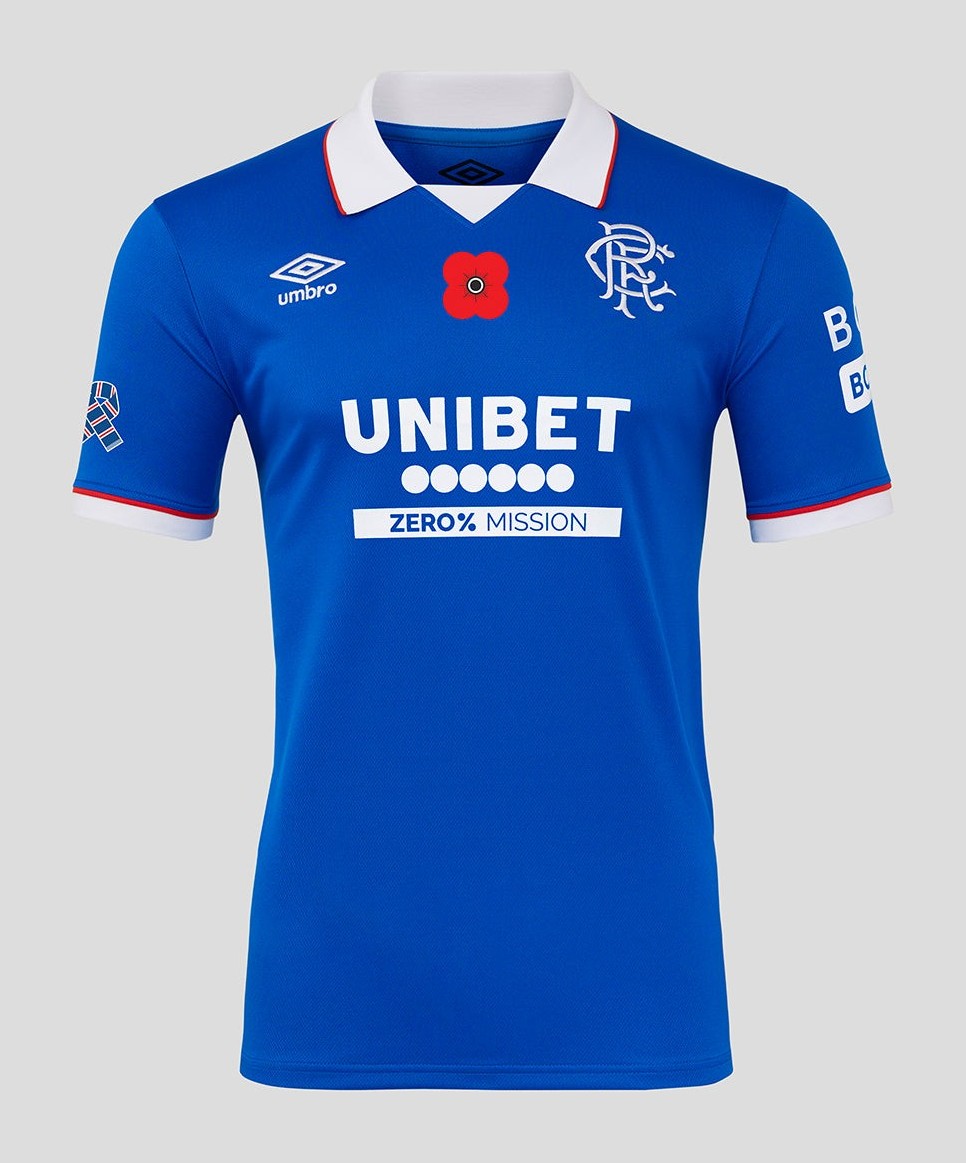 Primera equipación de Glasgow Rangers 25-26