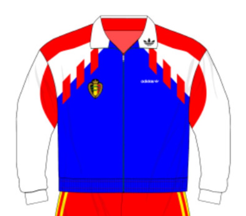 Equipación especial de Bélgica 1990