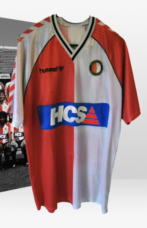Primera equipación de Feyenoord 89-90