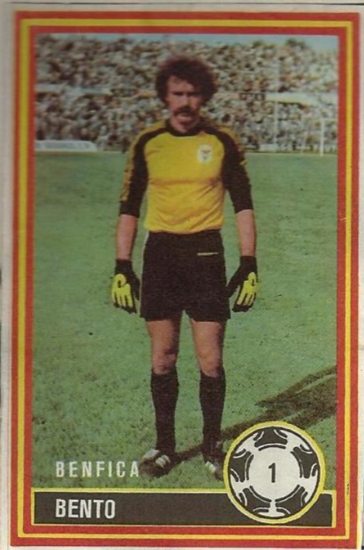 Equipación de portero de Benfica 81-82