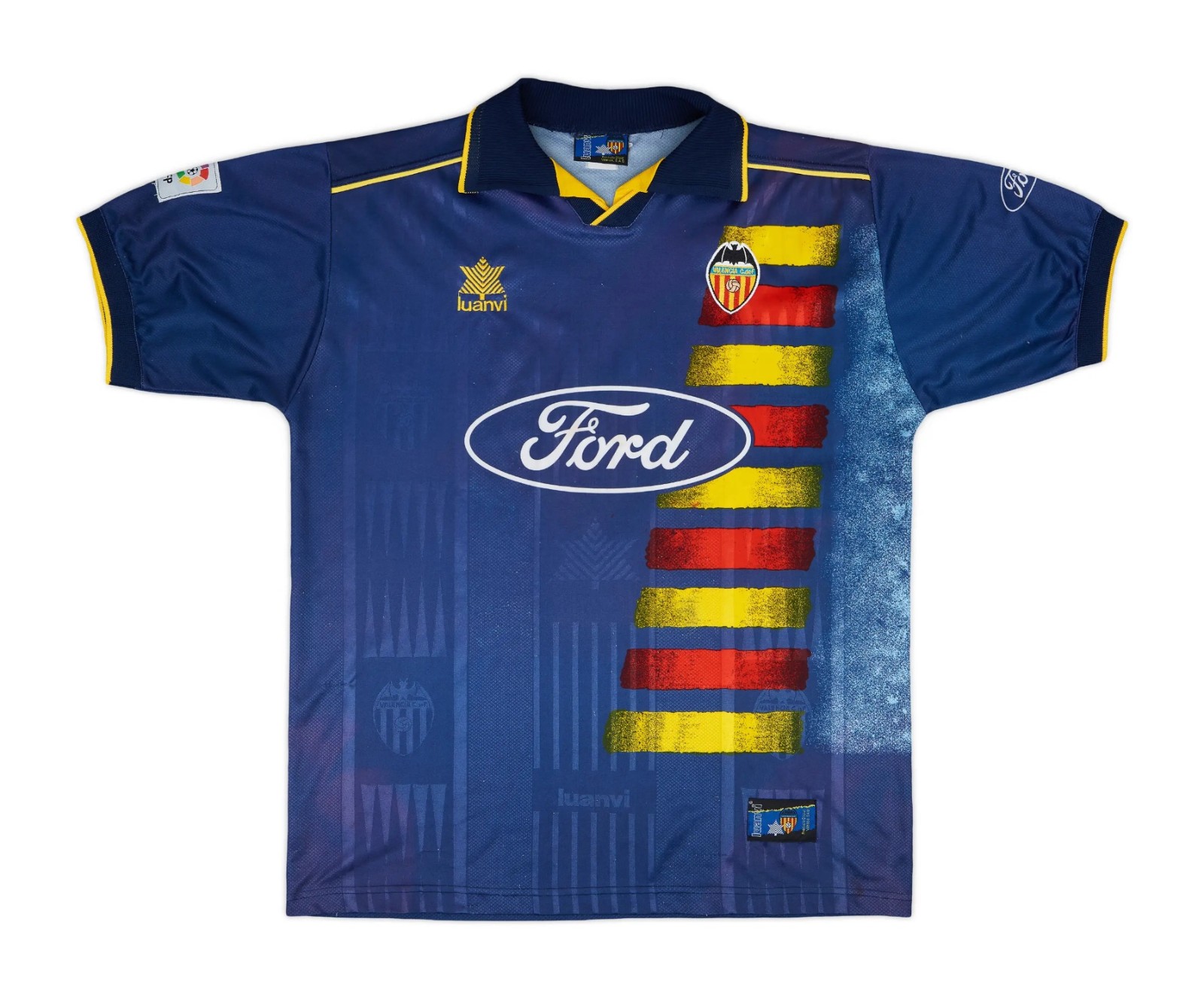 Segunda equipación de Valencia 96-97