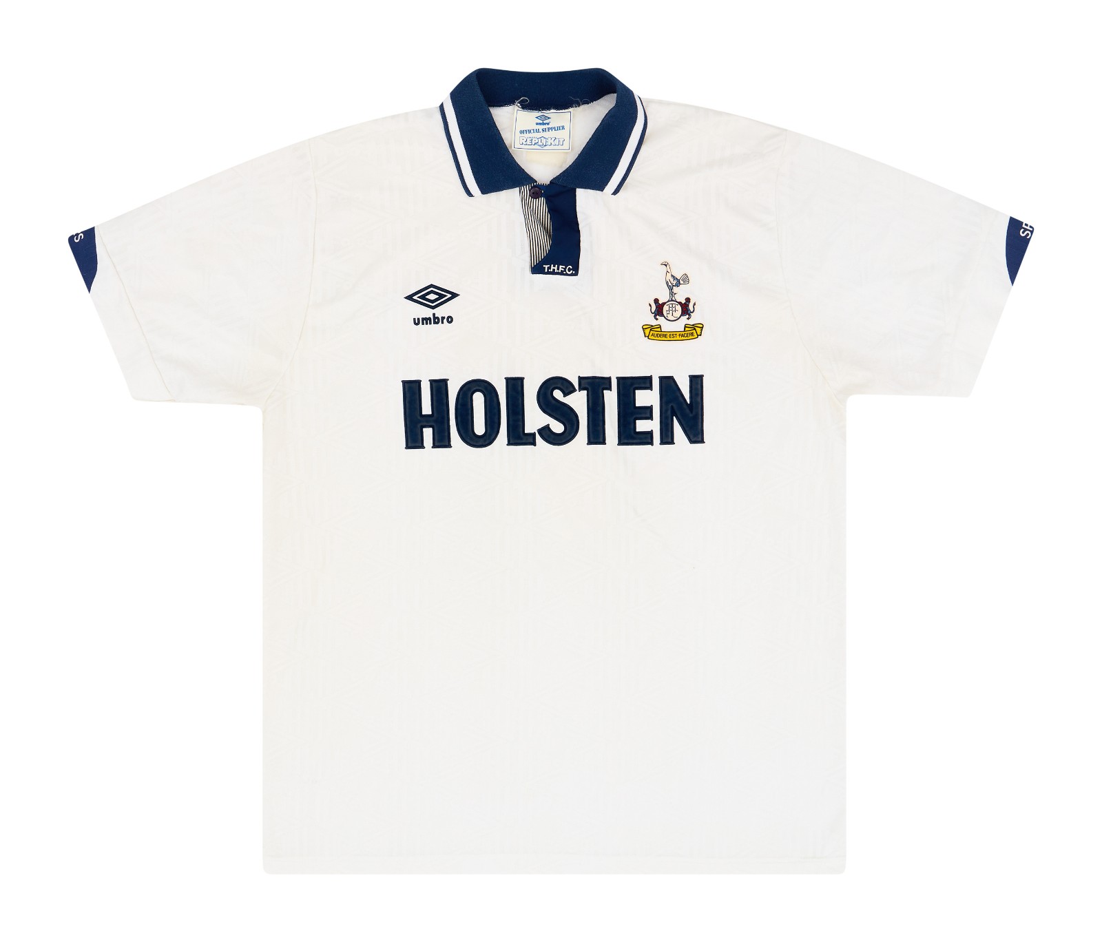 Primera equipación de Tottenham 91-92