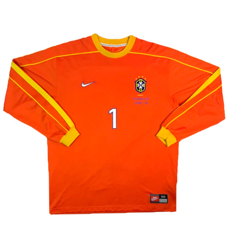 Equipación de portero de Brasil 1998
