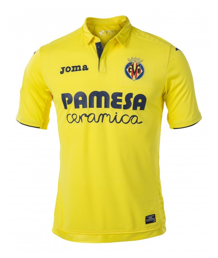 Primera equipación de Villarreal 17-18