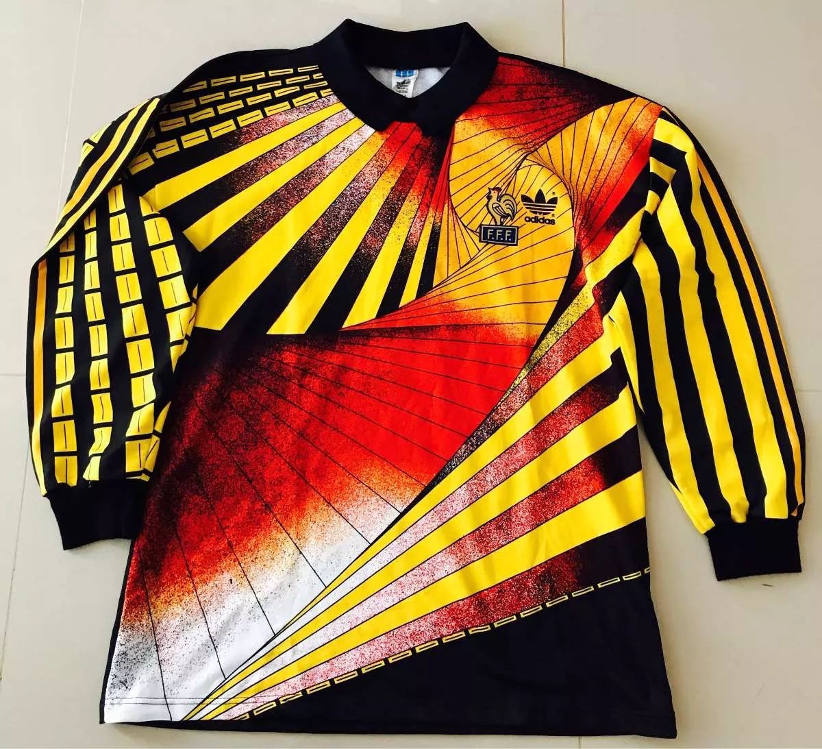 Equipación de portero de Francia 1990