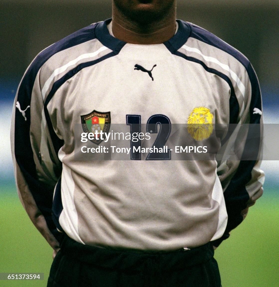 Equipación de portero de Camerún 2000