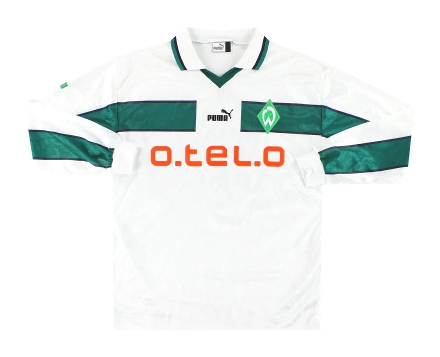 Segunda equipación de Werder Bremen 99-00