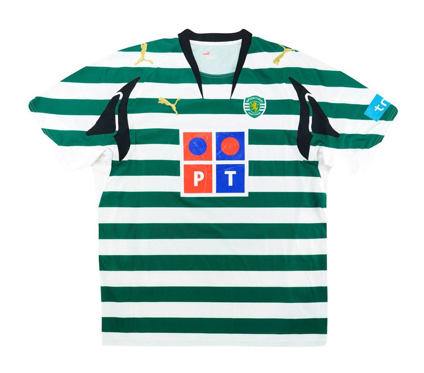 Primera equipación de Sporting de Portugal 07-08
