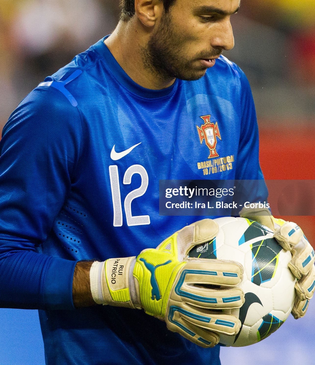 Equipación de portero de Portugal 2012