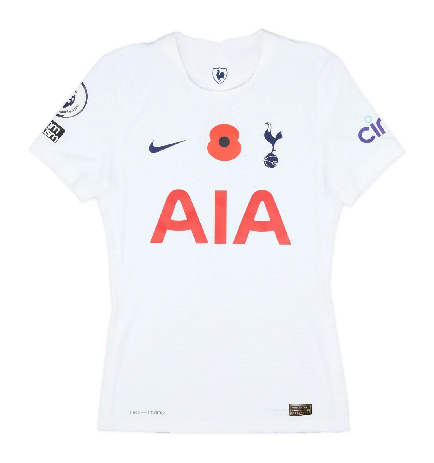 Primera equipación de Tottenham 21-22