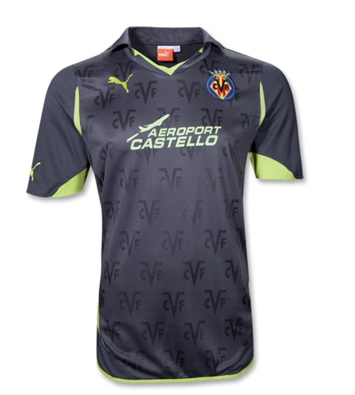 Segunda equipación de Villarreal 10-11