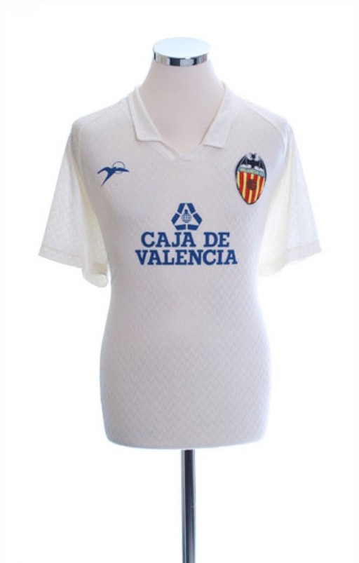 Primera equipación de Valencia 87-88