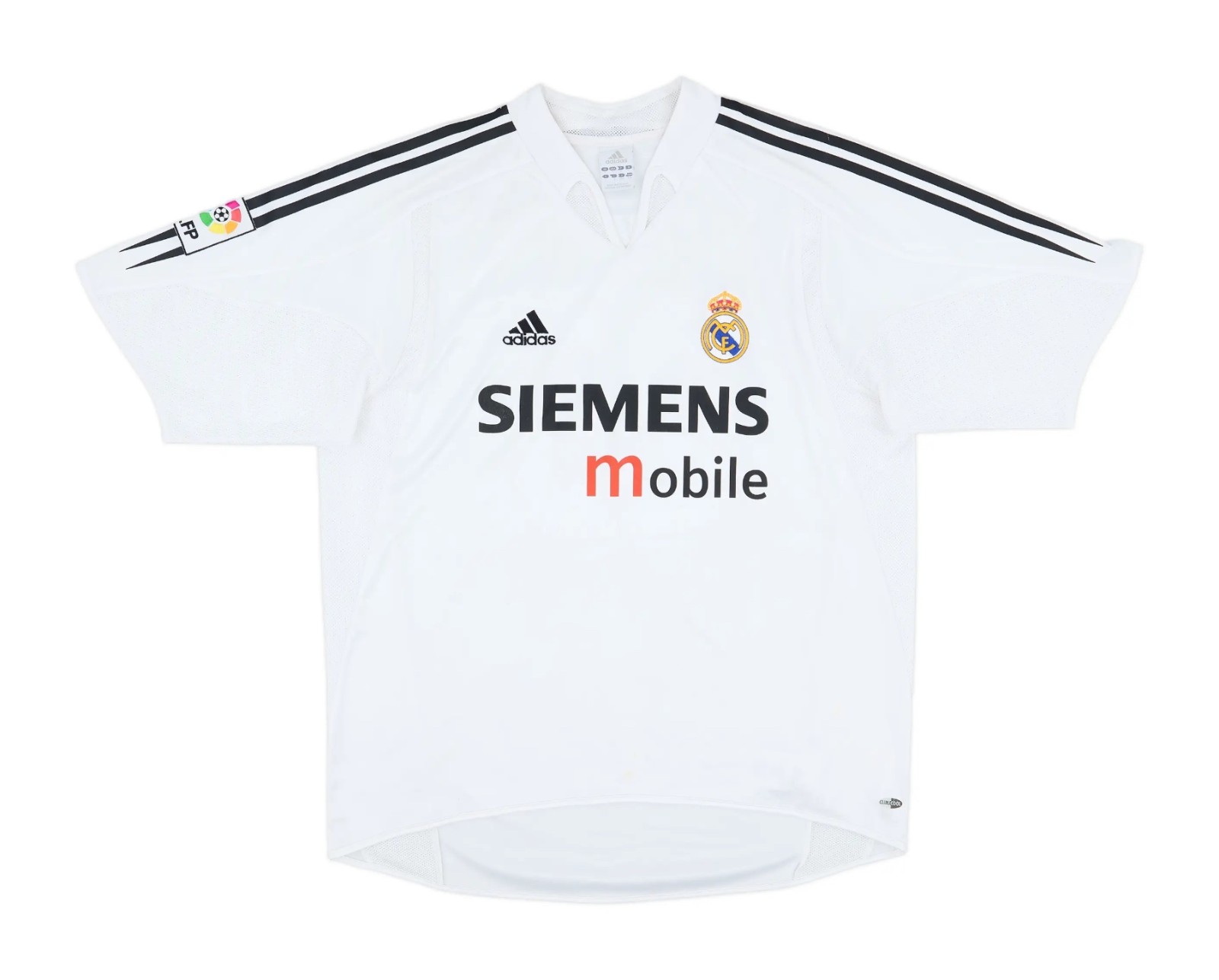 Primera equipación de Real Madrid 04-05