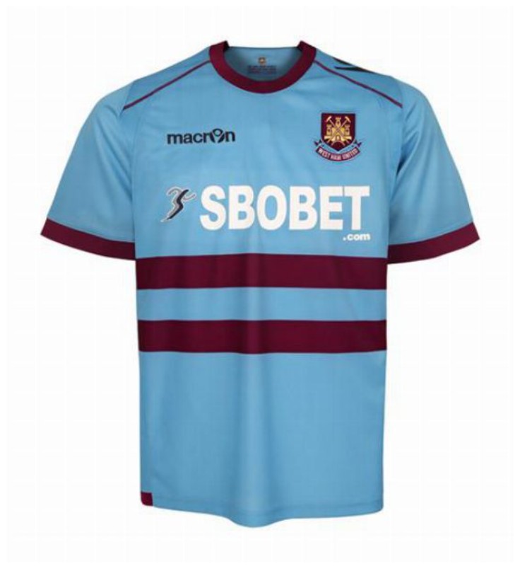 Tercera equipación de West Ham United 12-13