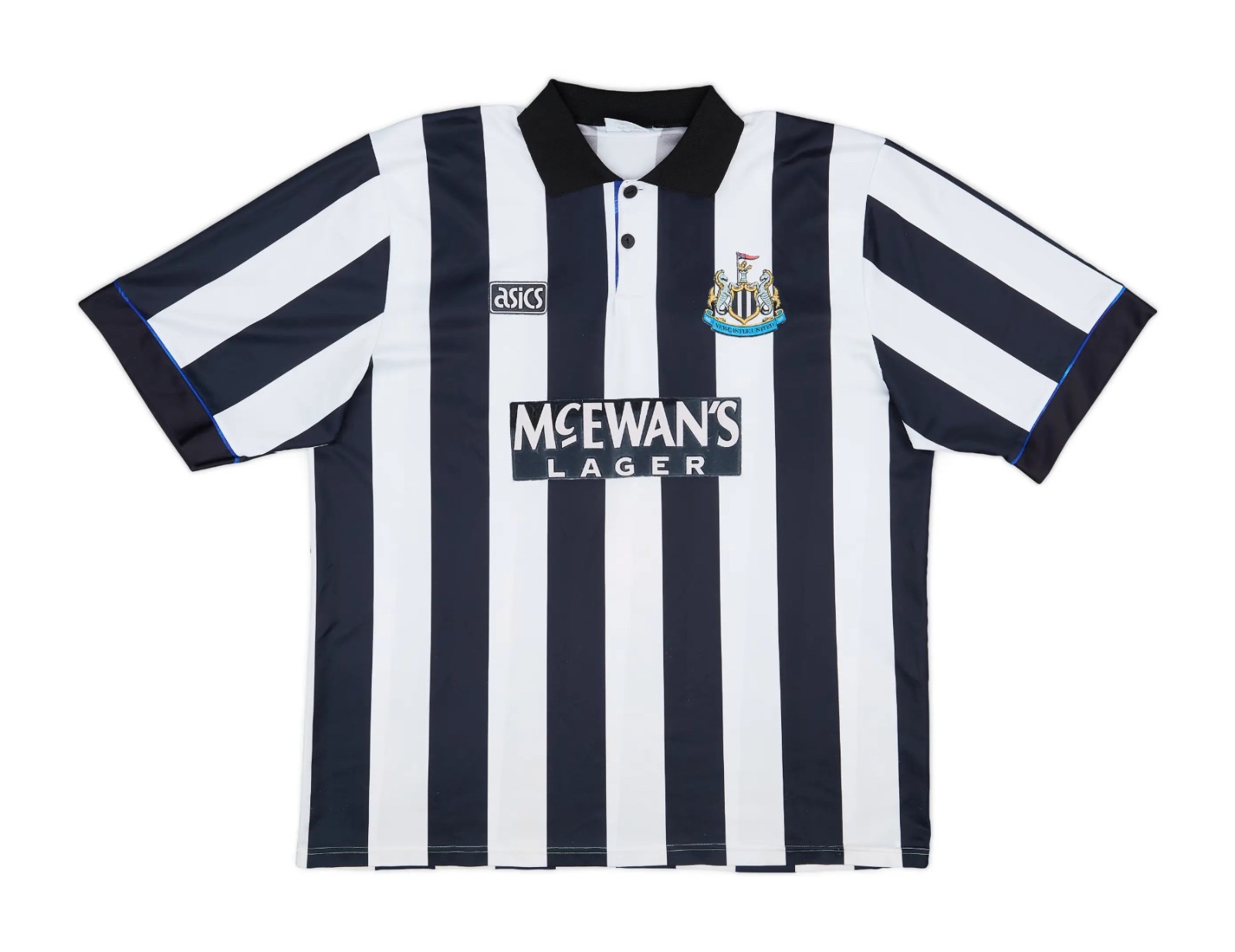 Primera equipación de Newcastle 93-94