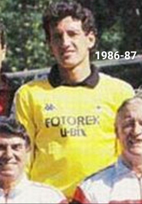 Equipación de portero de Milan 86-87