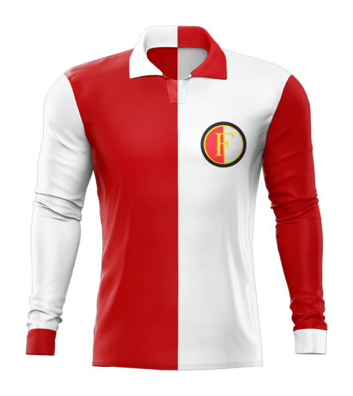 Primera equipación de Feyenoord 56-57