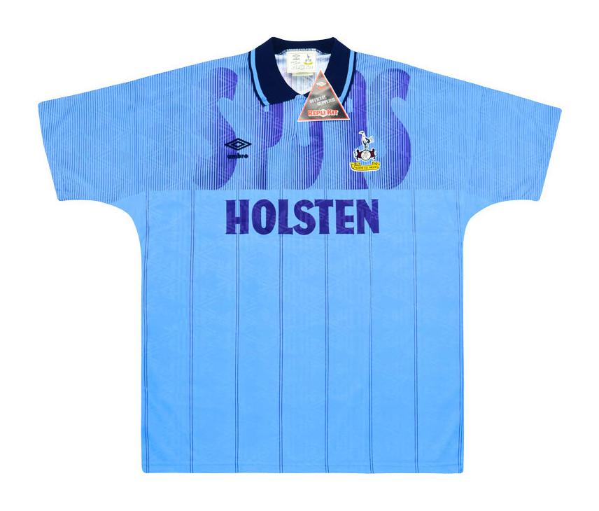 Tercera equipación de Tottenham 93-94