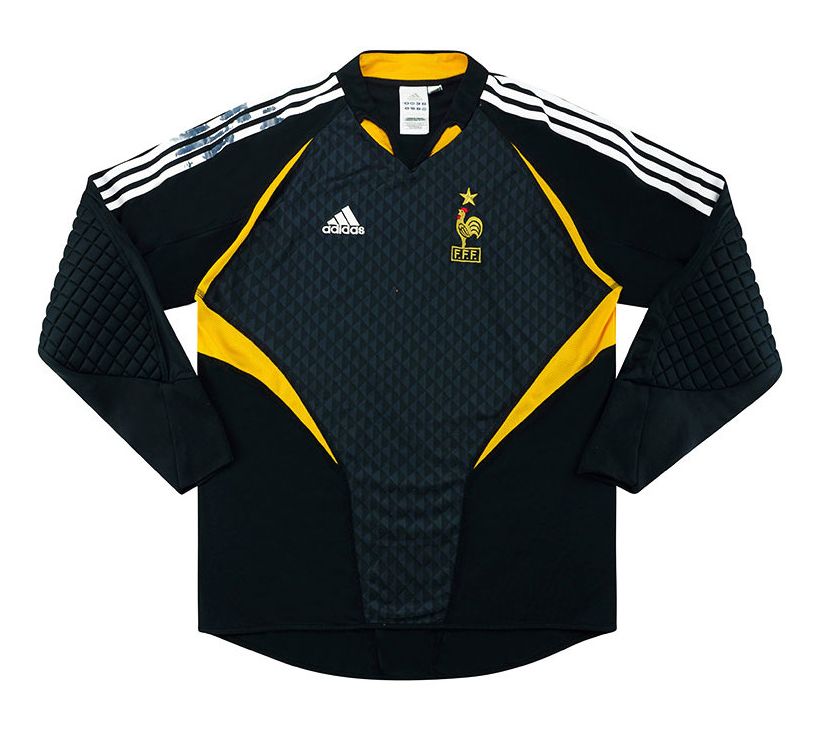 Equipación de portero de Francia 2004