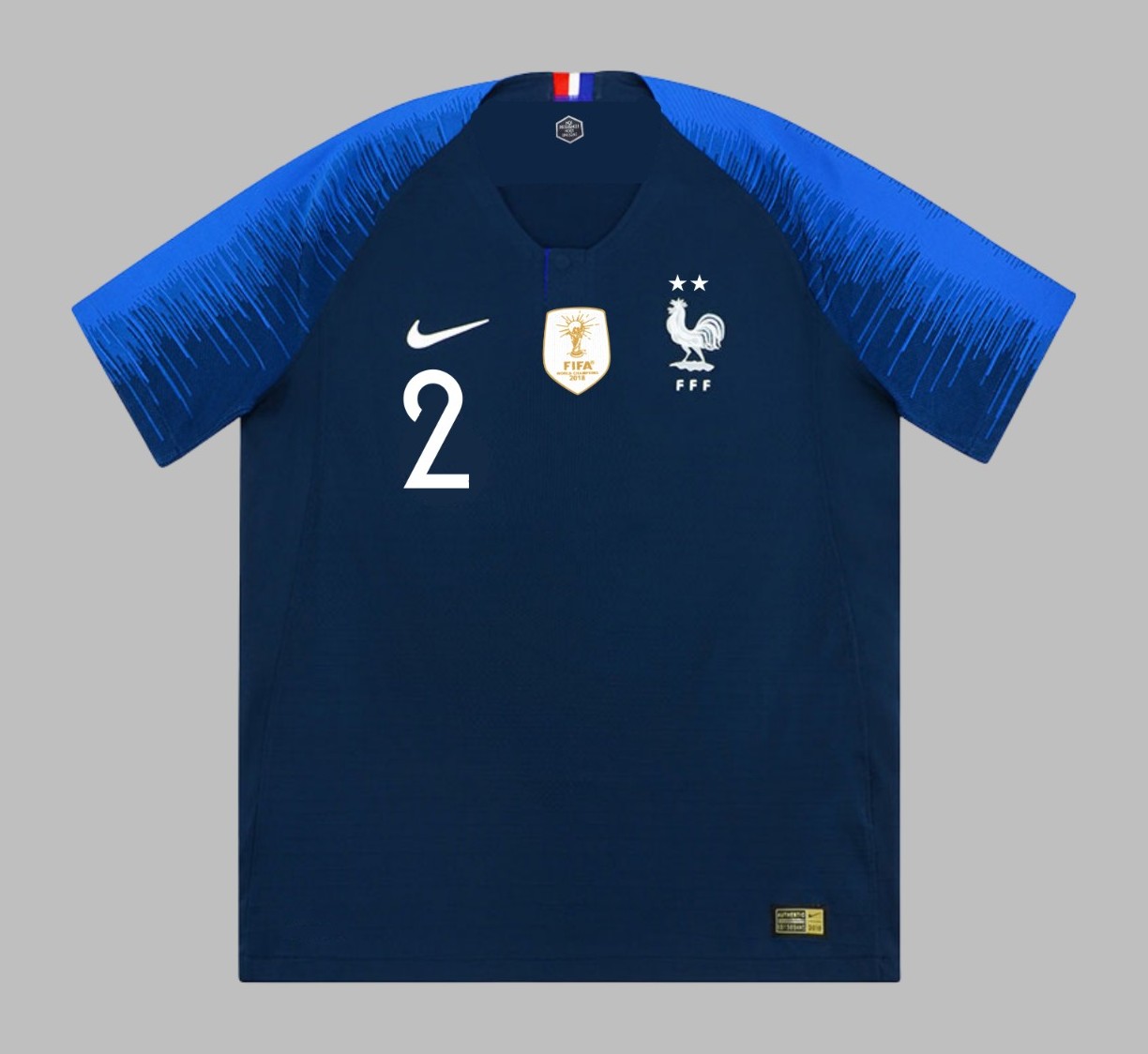 Primera equipación de Francia 18-19