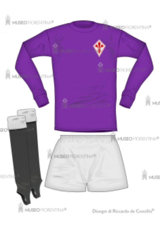 Primera equipación de Fiorentina 1935-36