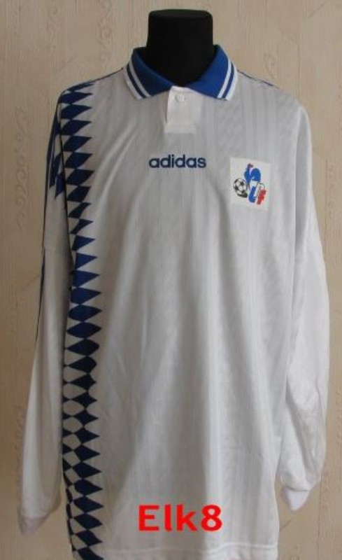 Segunda equipación de Olympique de Lyon 94-95