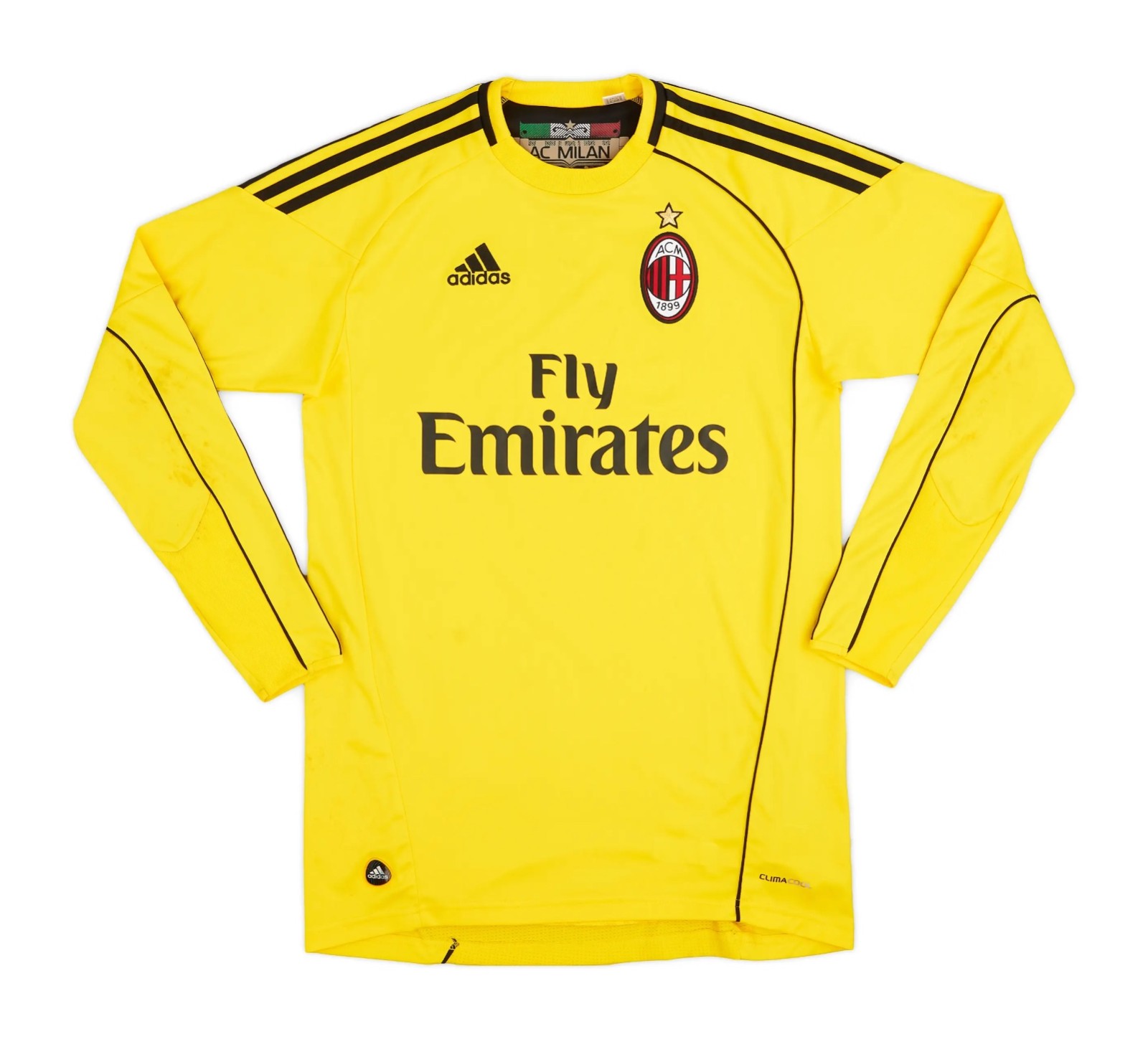 Equipación de portero de Milan 10-11