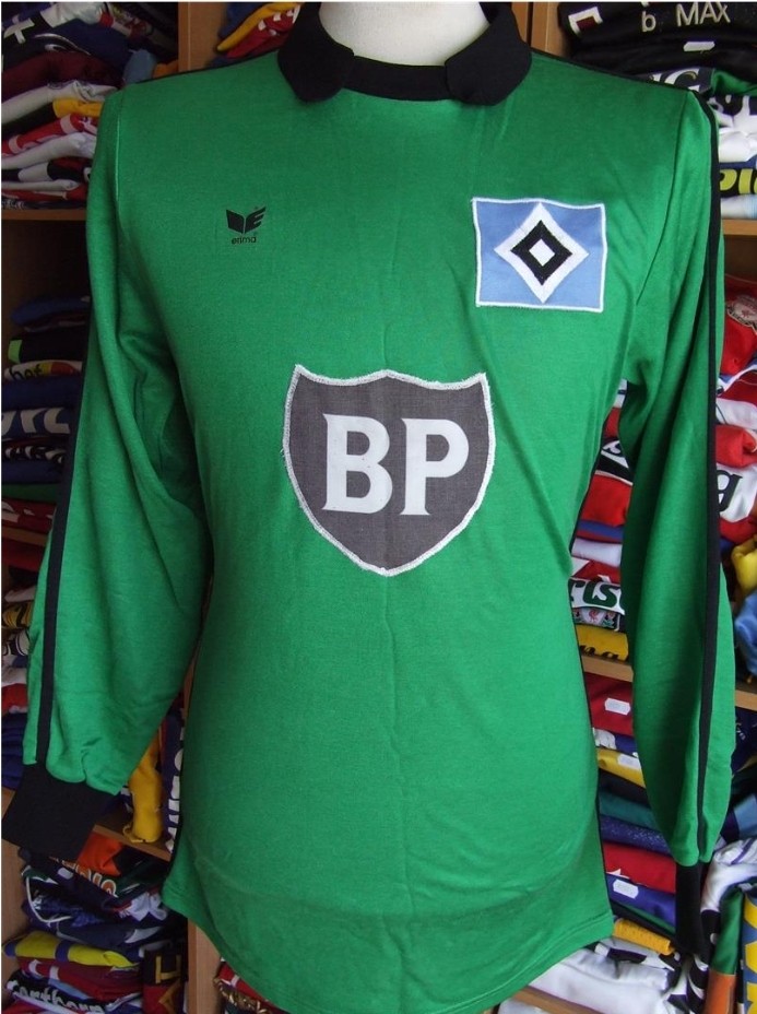 Equipación de portero de Hamburgo 79-80