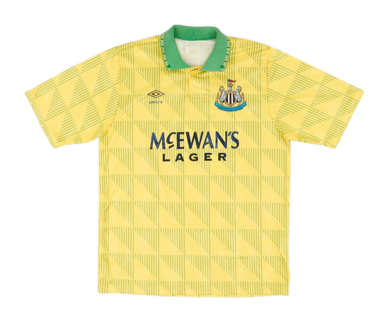 Segunda equipación de Newcastle 92-93