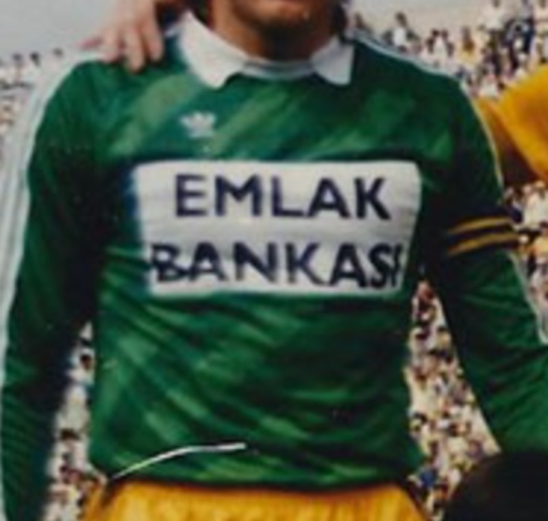 Equipación de portero de Fenerbahçe 88-89
