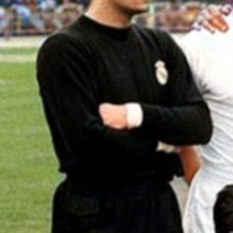 Equipación de portero de Real Madrid 66-67