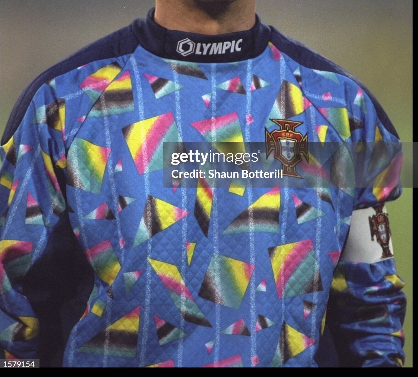 Equipación de portero de Portugal 1995