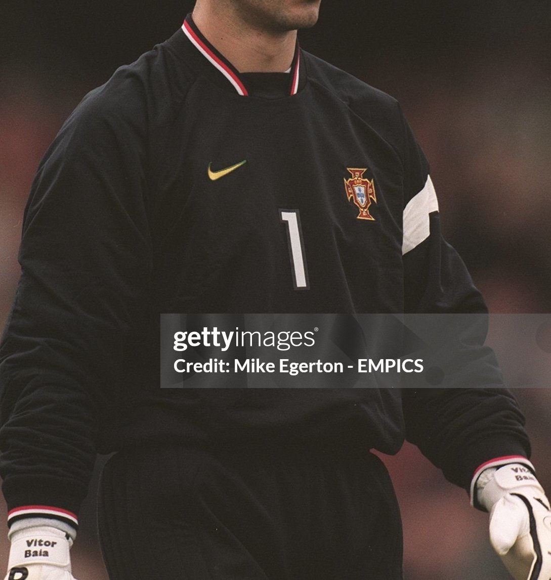 Equipación de portero de Portugal 1997