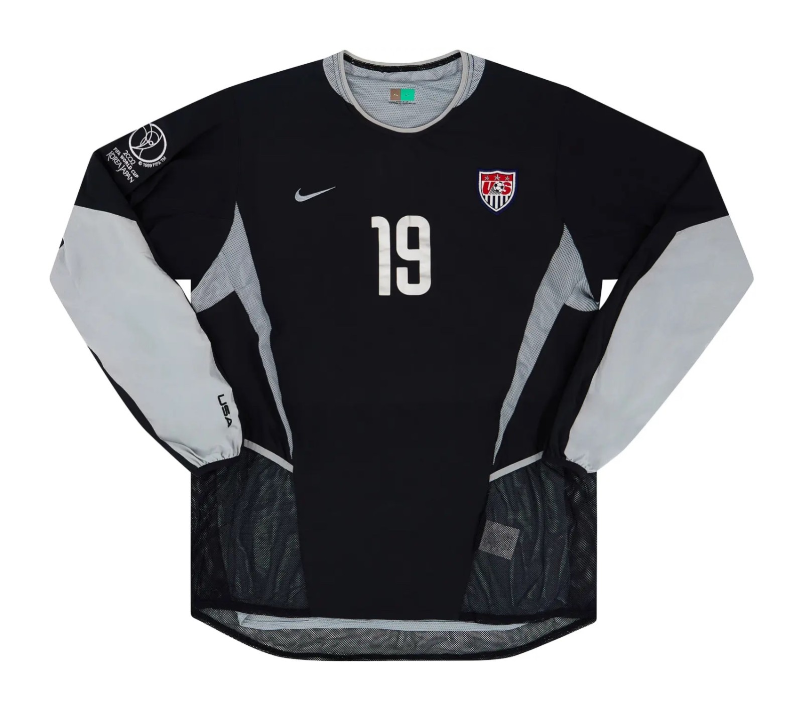 Equipación de portero de Estados Unidos 2002