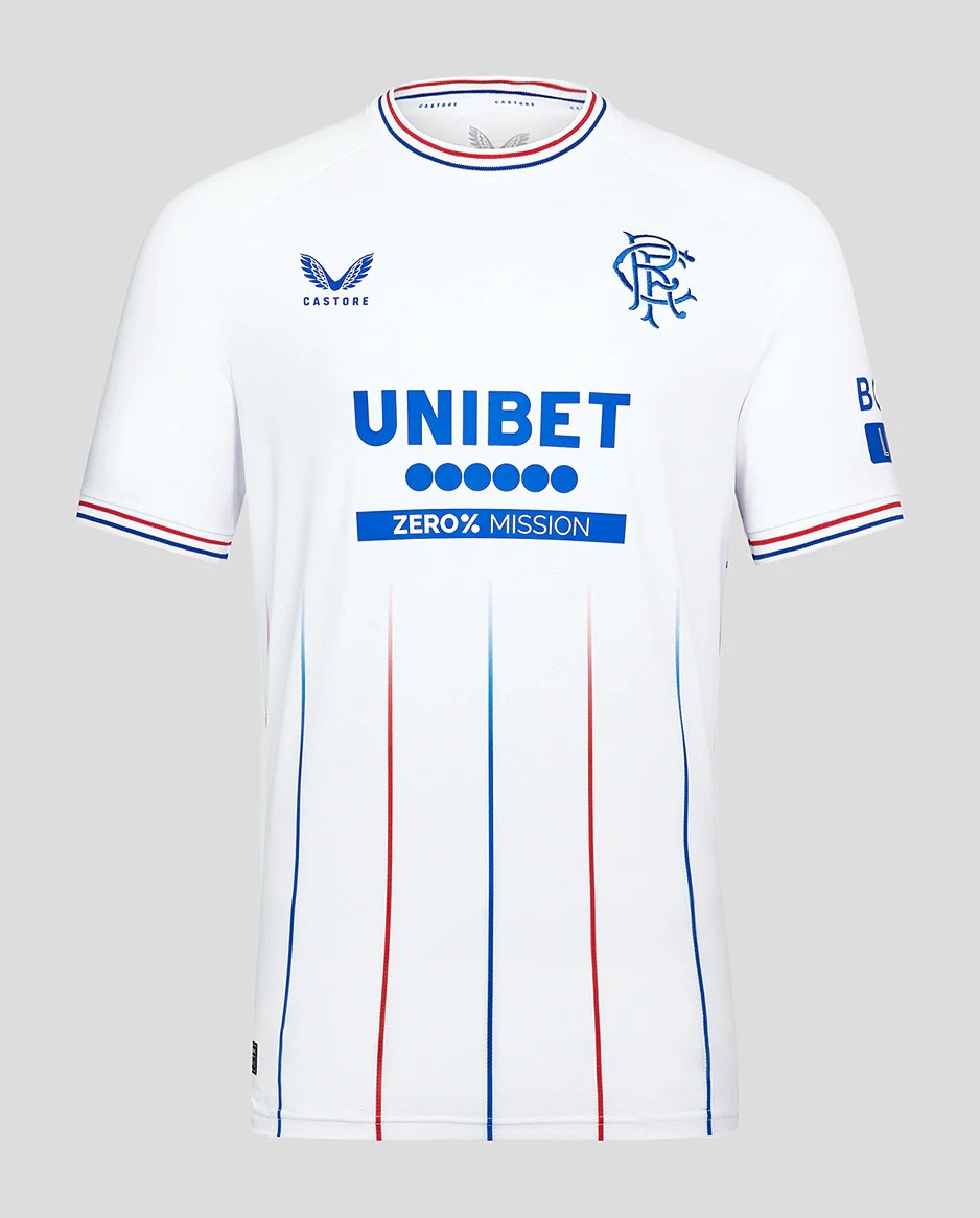 Segunda equipación de Glasgow Rangers 23-24