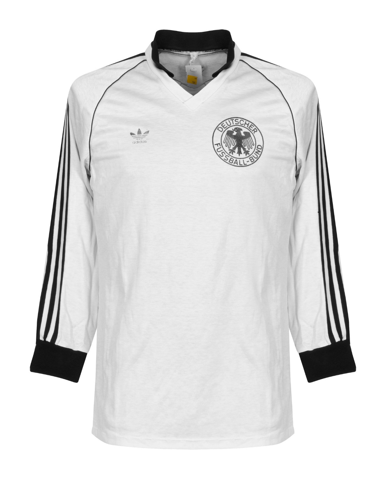 Primera equipación de Alemania 1980