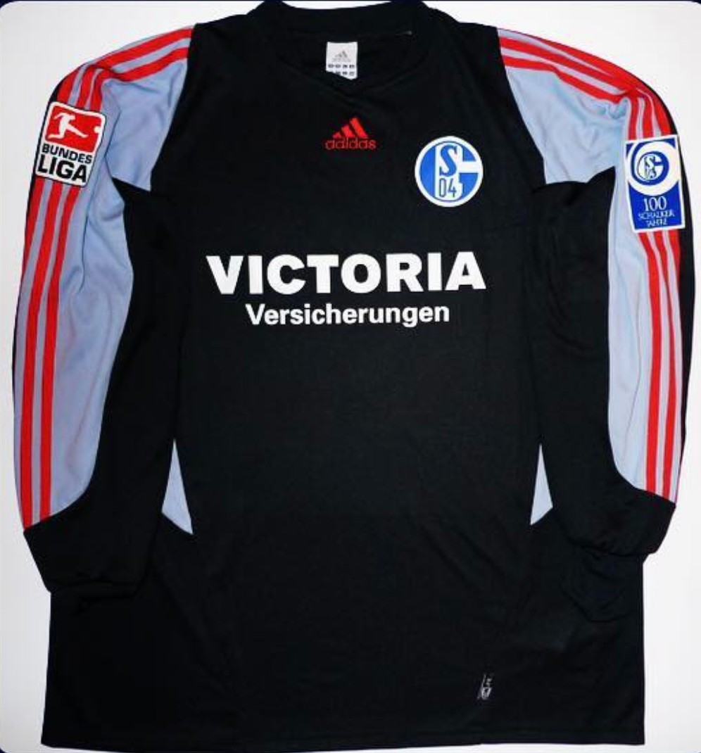 Equipación de portero de Schalke 04 03-04