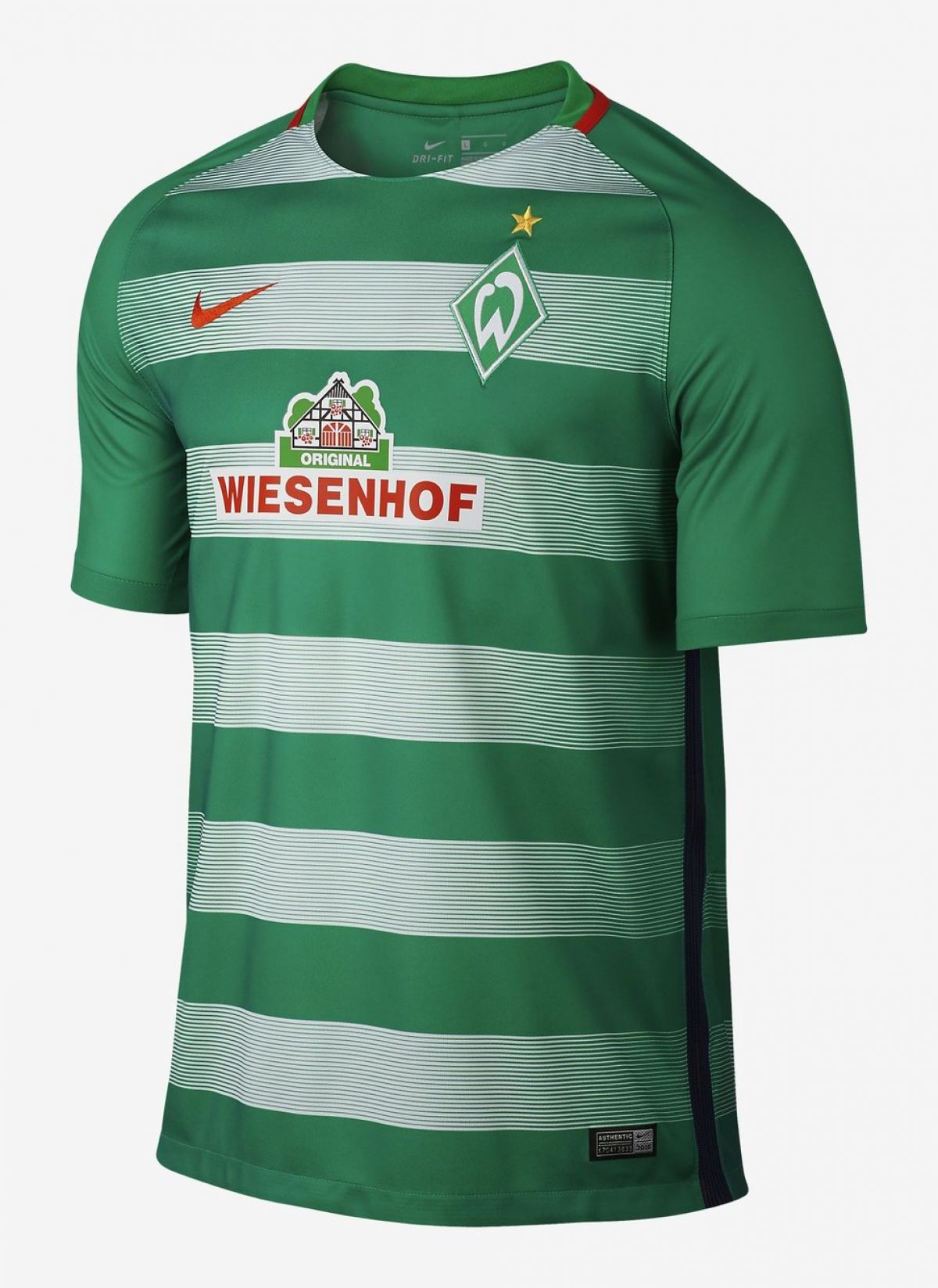 Primera equipación de Werder Bremen 16-17