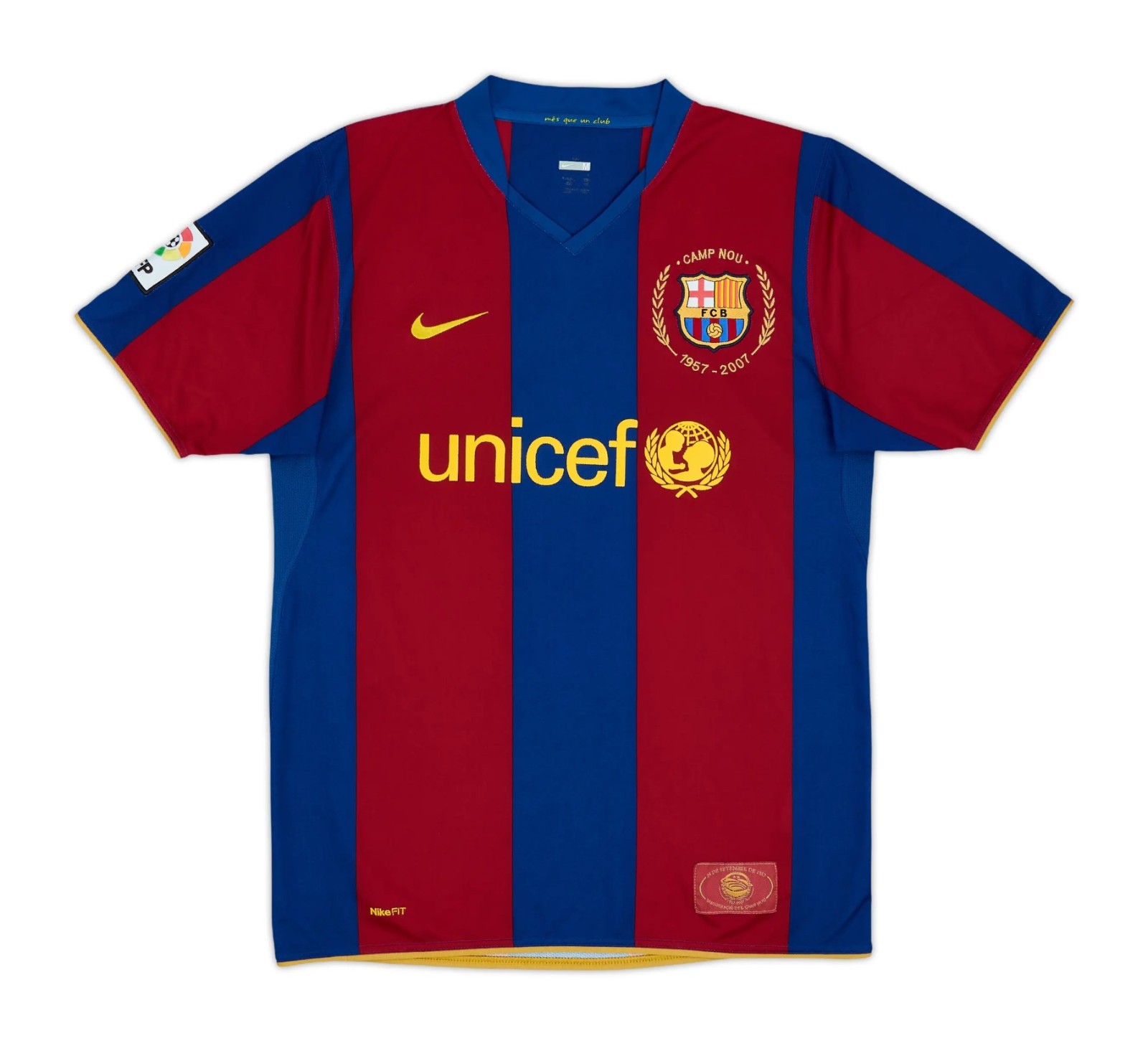 Primera equipación de Barcelona 07-08