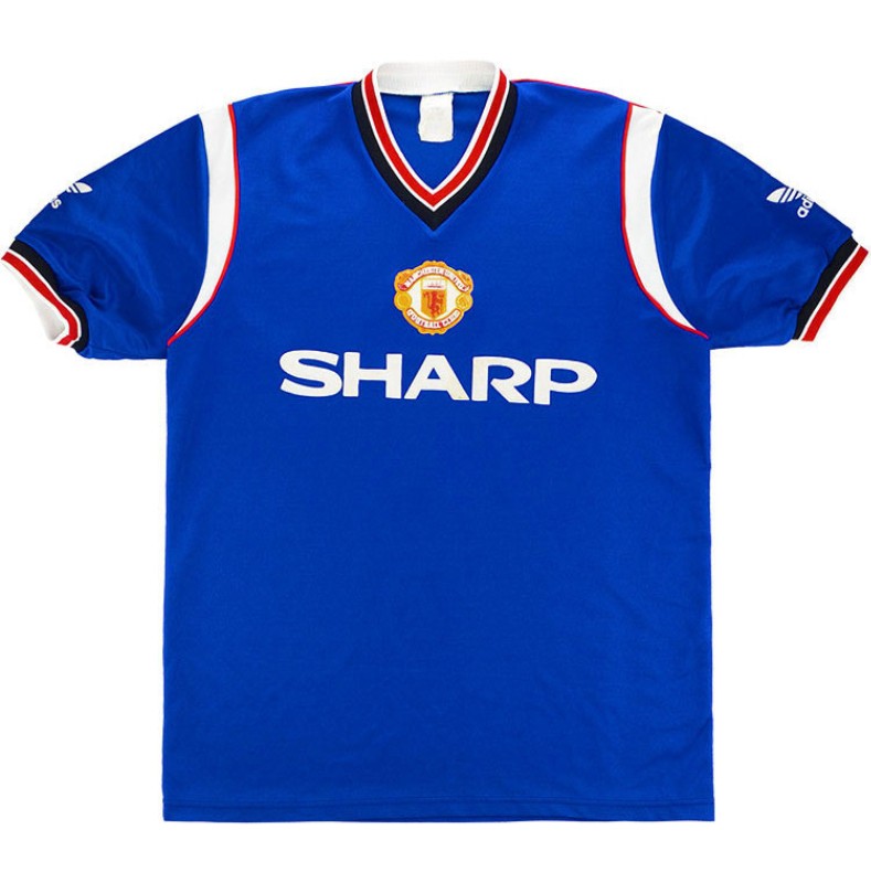 Tercera equipación de Manchester United 85-86