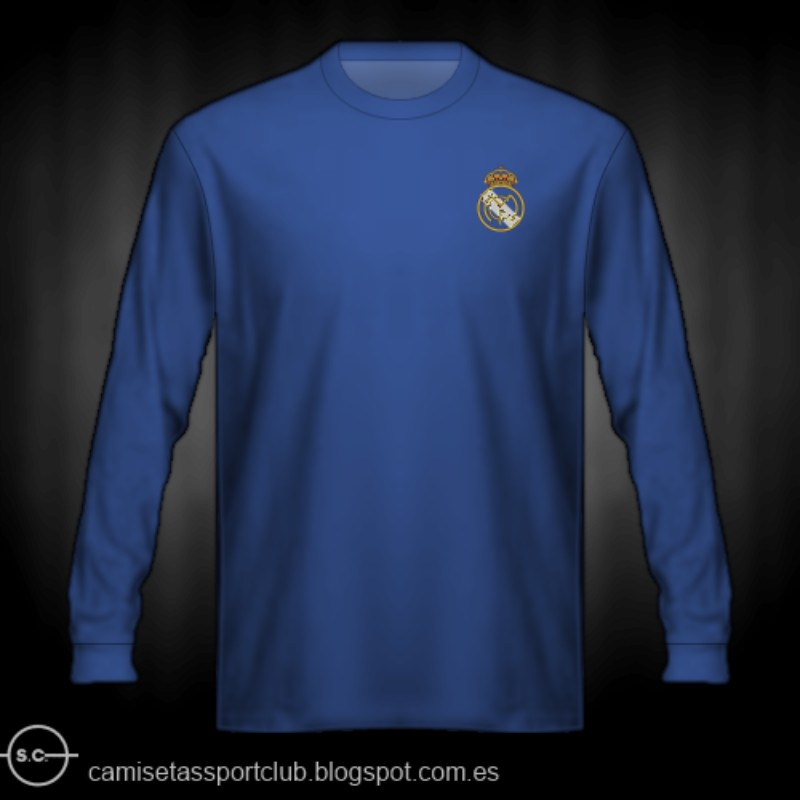 Segunda equipación de Real Madrid 59-60