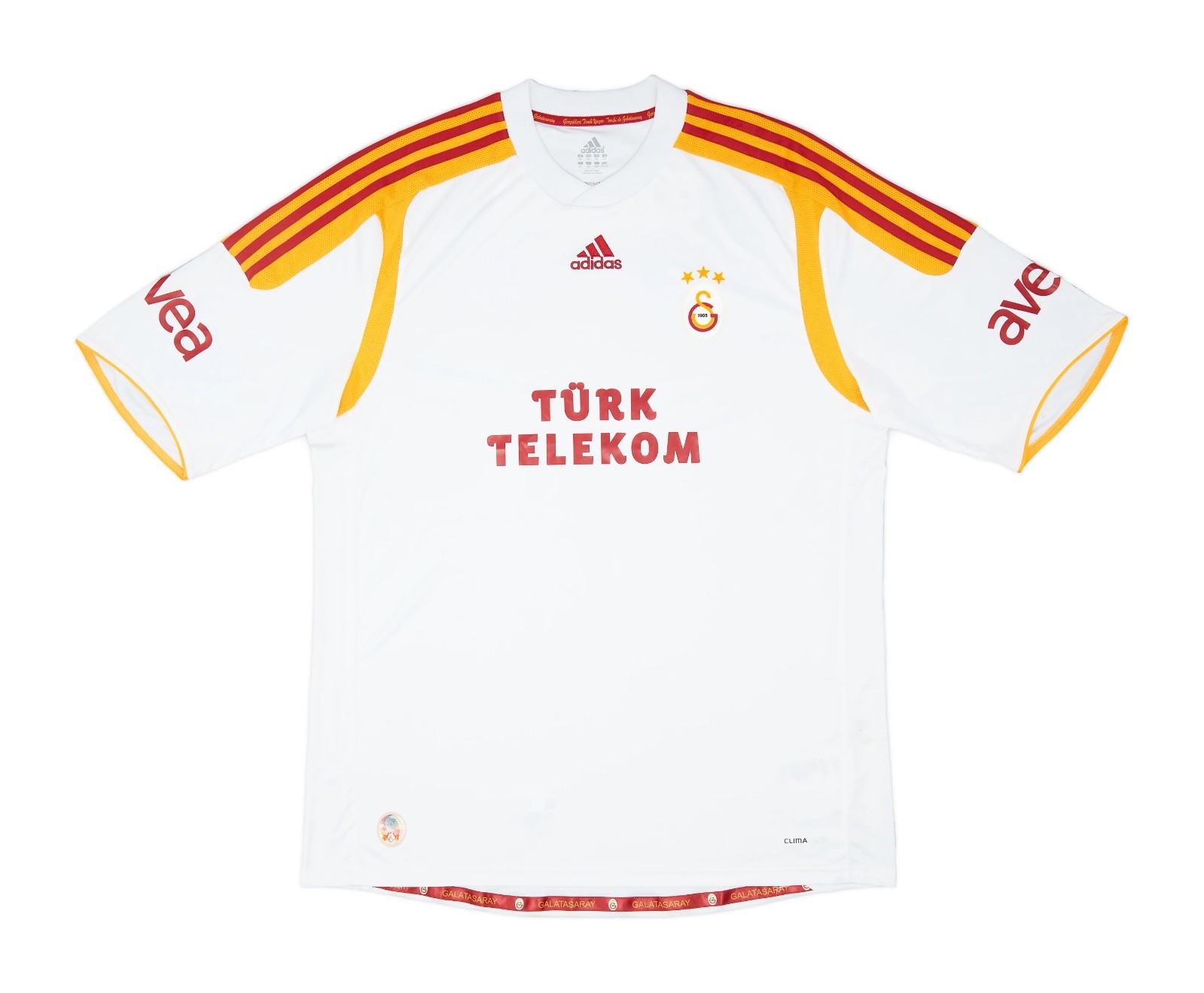 Segunda equipación de Galatasaray 09-10