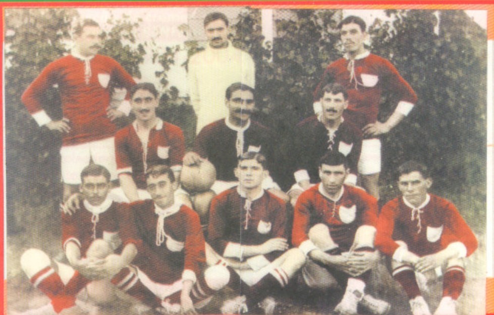 Primera equipación de Benfica 1913-14