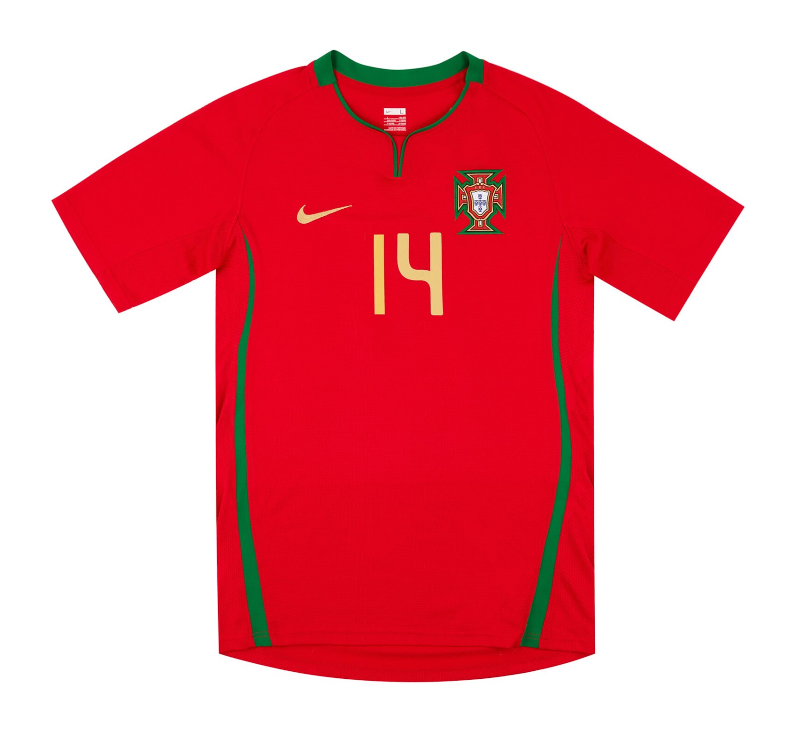 Primera equipación de Portugal 2008