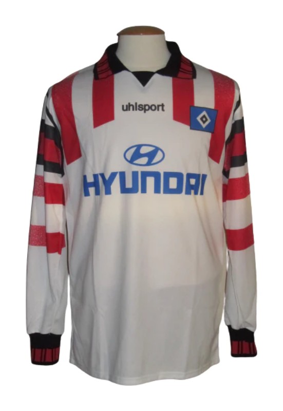 Primera equipación de Hamburgo 95-96