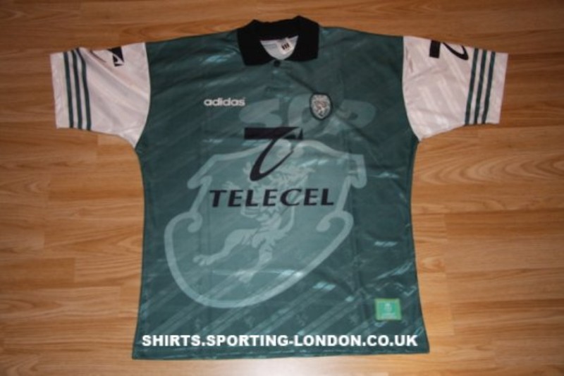 Tercera equipación de Sporting de Portugal 96-97